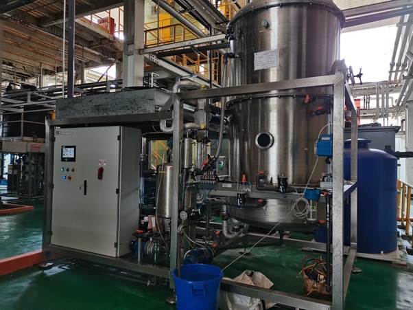 昆山热泵低温蒸发器硫酸钠废水案例