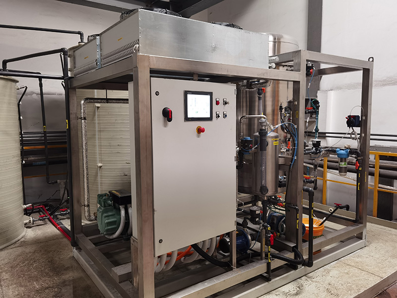 河北热泵低温蒸发器清洗废水案例