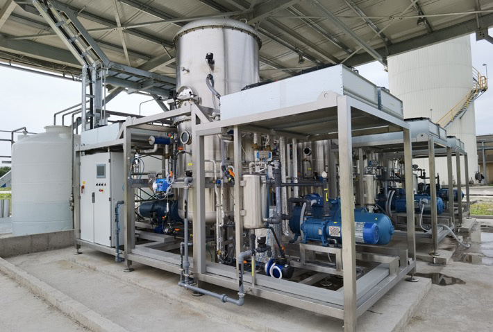 浙江热泵低温蒸发器化工废水案例