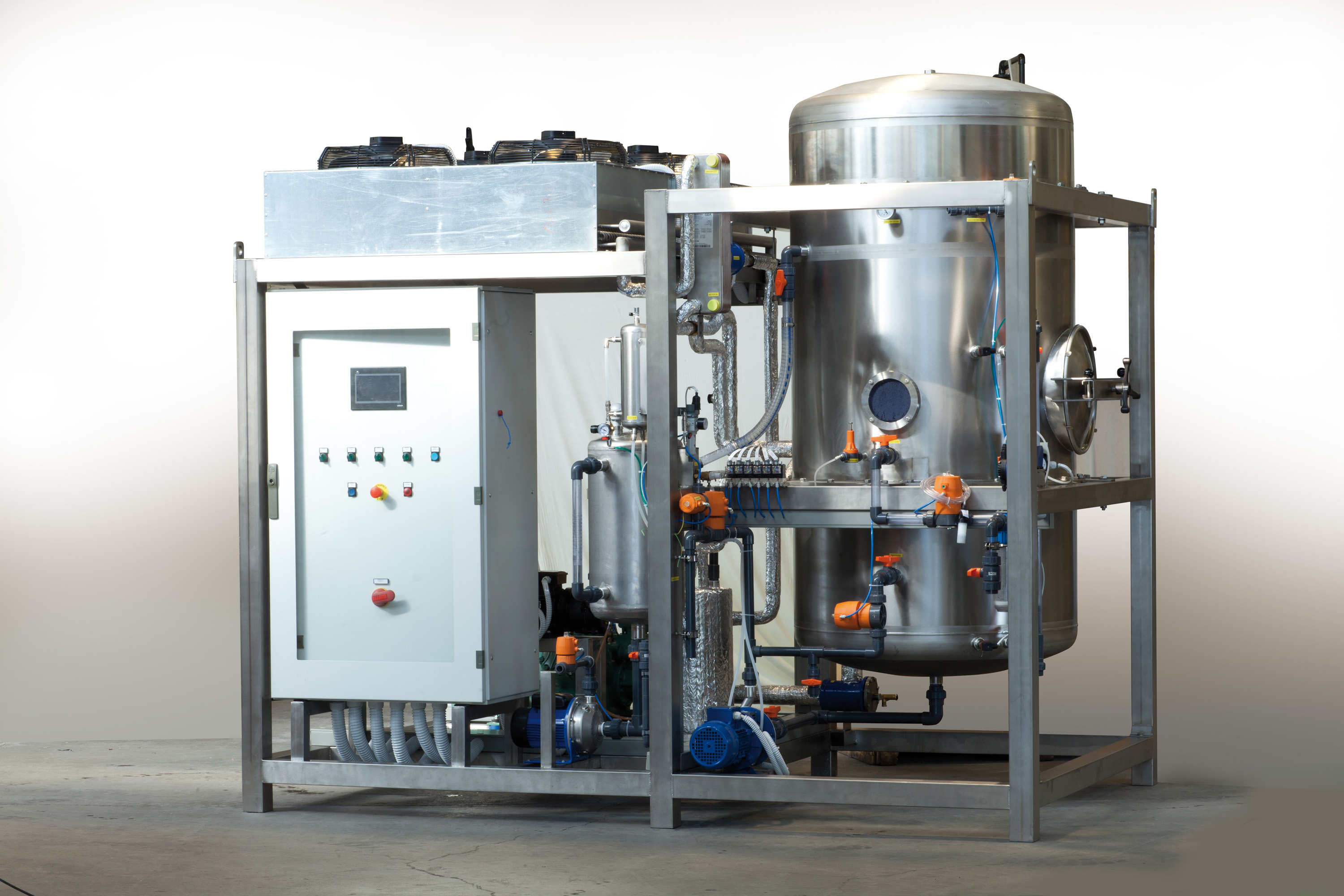 意大利c&g低温真空蒸馏系统切削废液处理效果